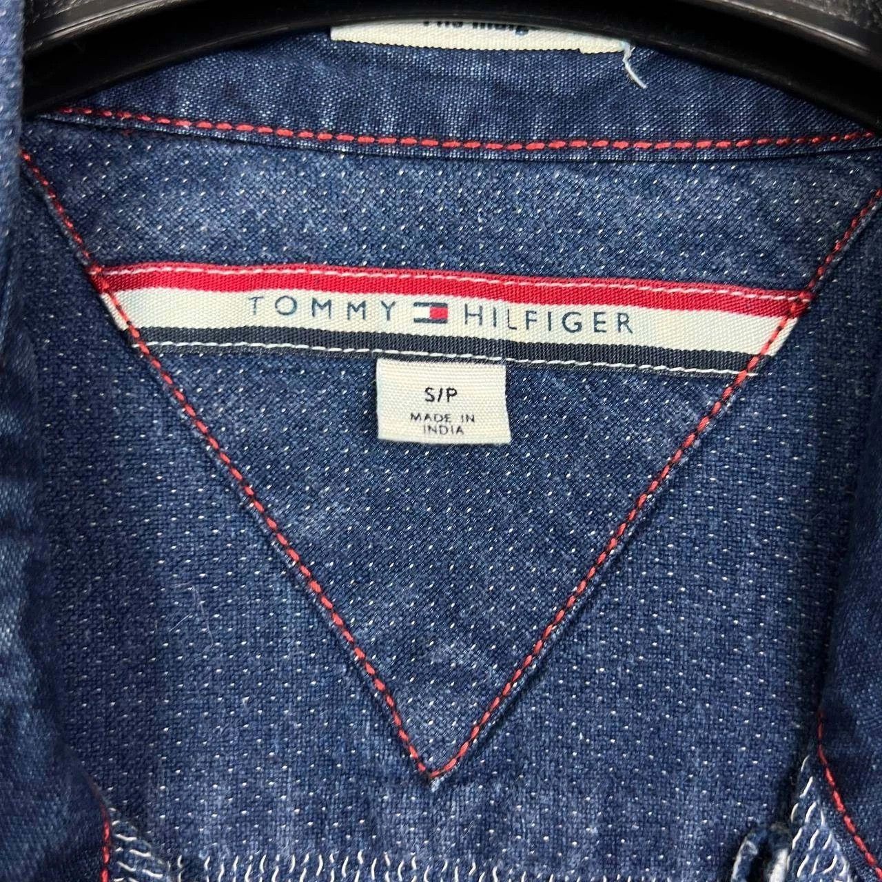 Tommy Hilfiger Tommy Hilfiger Button Up Shirt Men Denim Blue Collared S Size US S / EU 44-46 / 1 - 2 Thumbnail