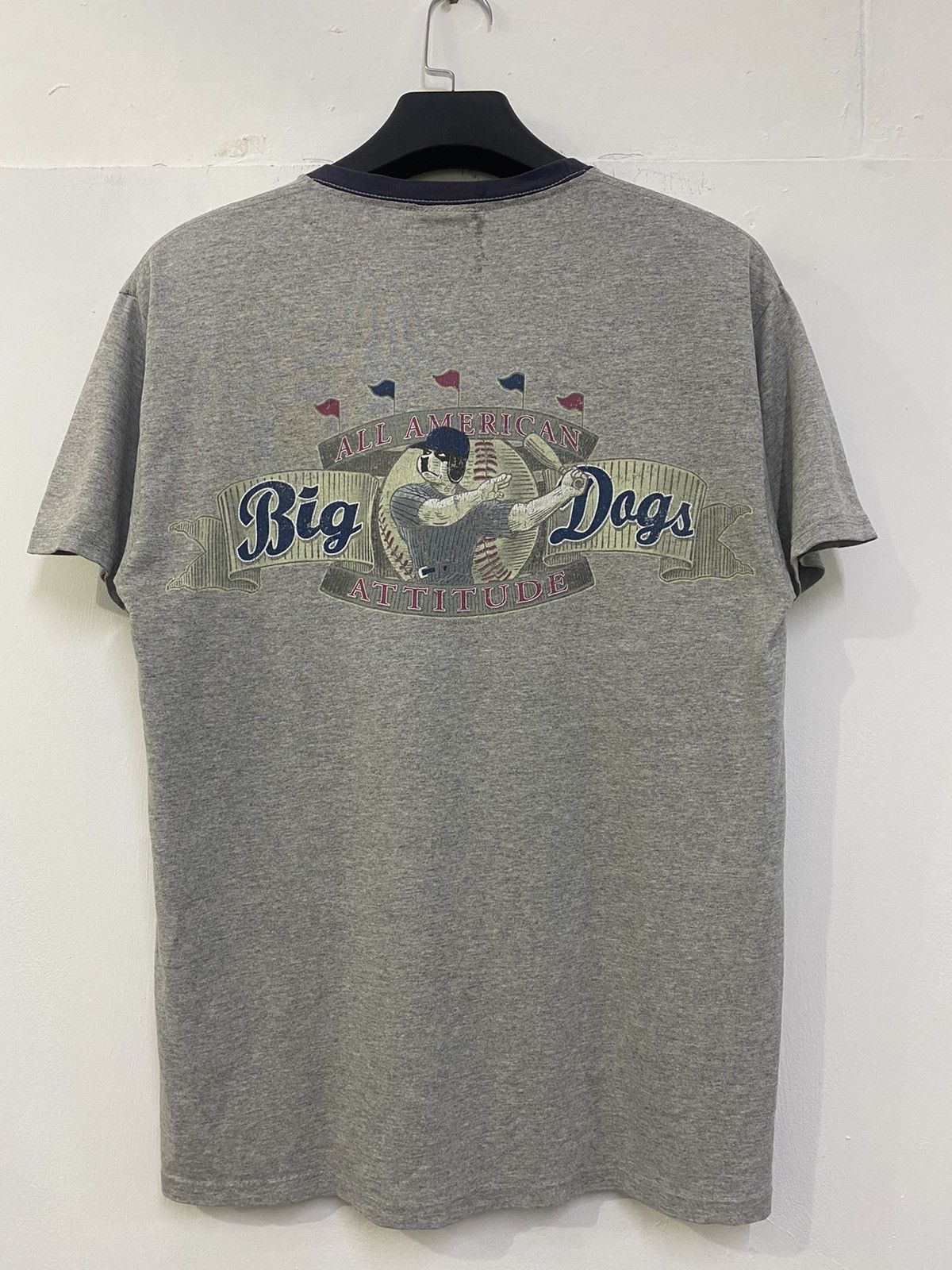 Big Dogs × Rap Tees 💥 BIG DOGS PARODY NEY YORK YANKEES BASEBALL Size US L / EU 52-54 / 3 - 1 Thumbnail