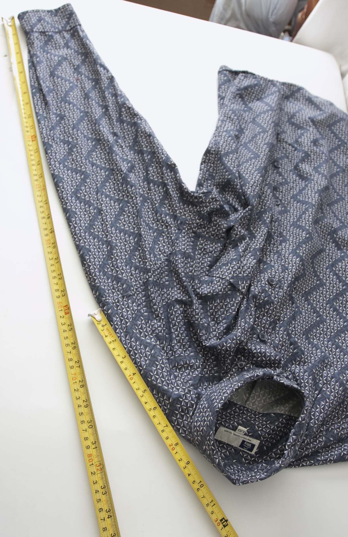 Tilley Tilley Shirt Blue Abstract Size L Size US L / EU 52-54 / 3 - 2 Thumbnail
