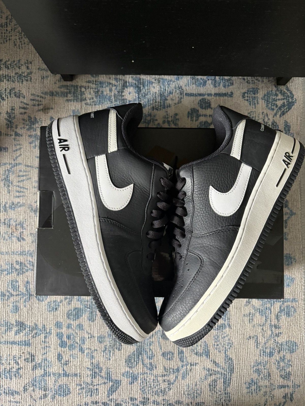 Comme des Garcons × Nike Nike Air Force 1 Low Supreme x Comme de Garçons Size US 9 / EU 42 - 1 Thumbnail