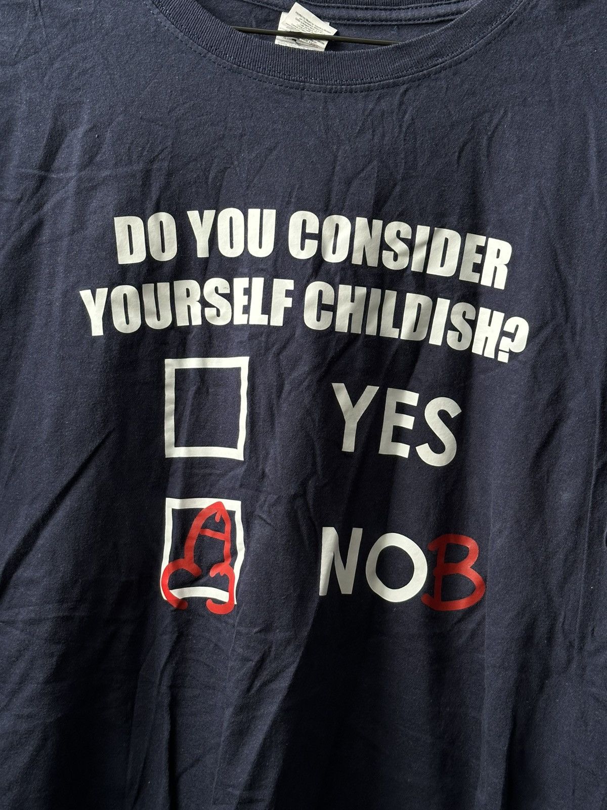 Other Y2K Humor Printed Tee Am I Chidish Size US L / EU 52-54 / 3 - 2 Thumbnail
