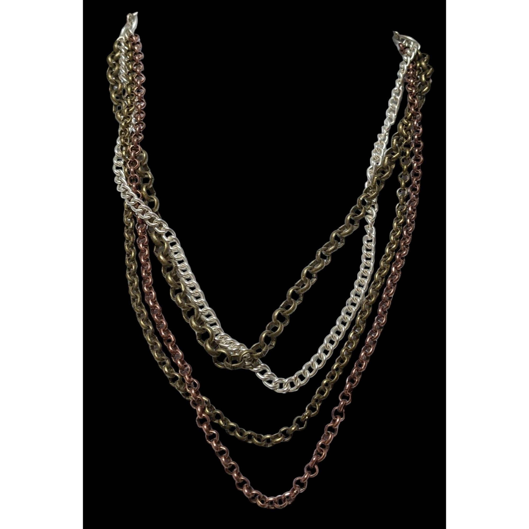 Other Multilayer Chain Necklace Size ONE SIZE - 2 Thumbnail