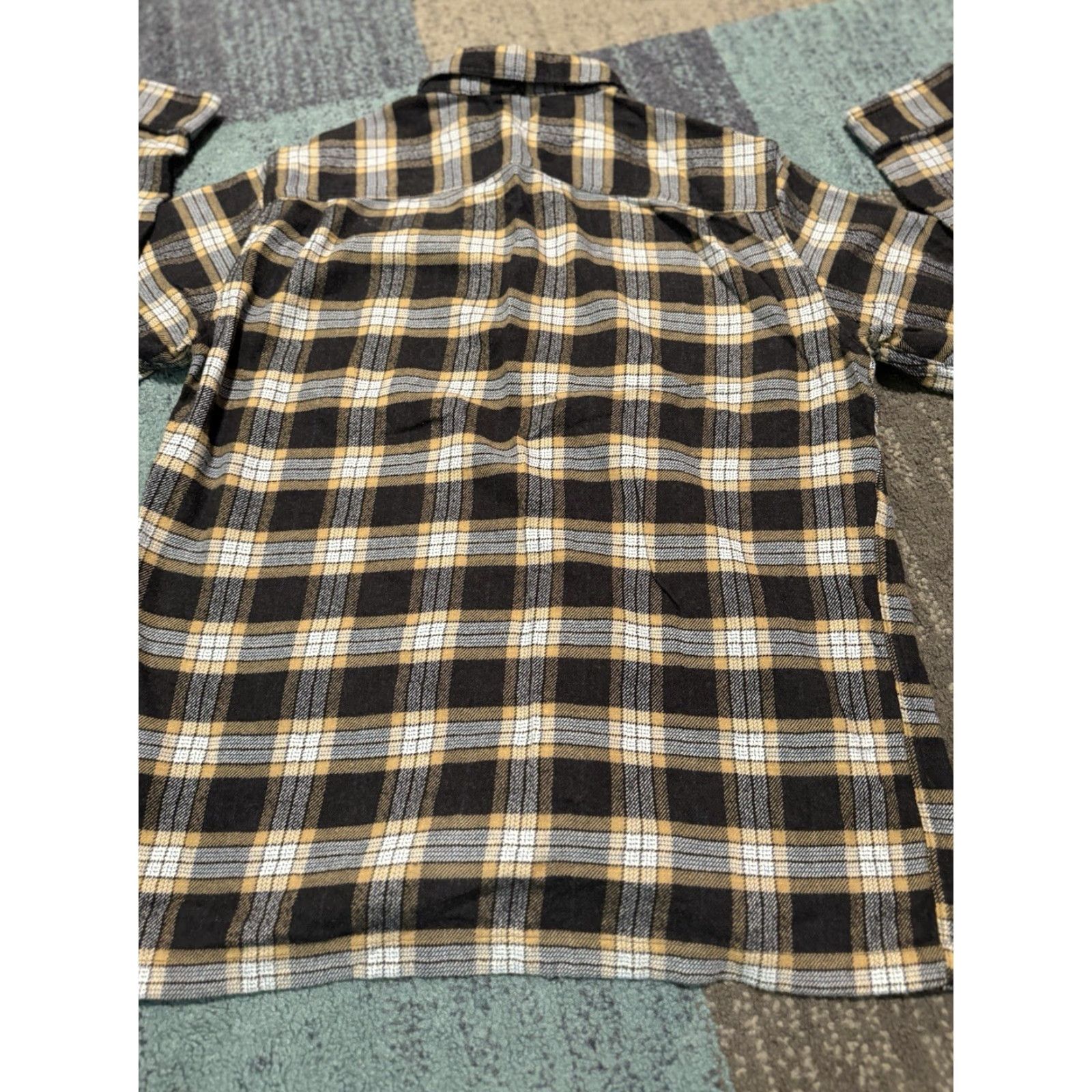Patagonia Patagonia Fjord Flannel Shirt Long Sleeve Mens Organic Cotton Midweight Medium Size US L / EU 52-54 / 3 - 7 Thumbnail