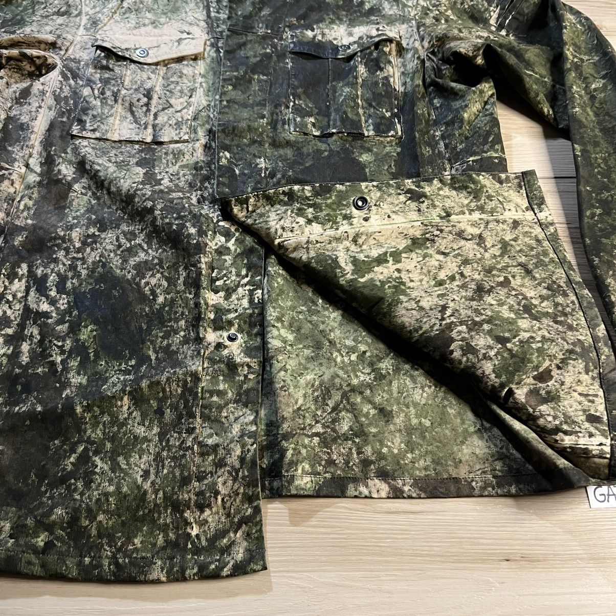 11 By Boris Bidjan Saberi 11 by Boris Bidjan Saberi Green Woodland Camo Jacket Size US L / EU 52-54 / 3 - 10 Thumbnail