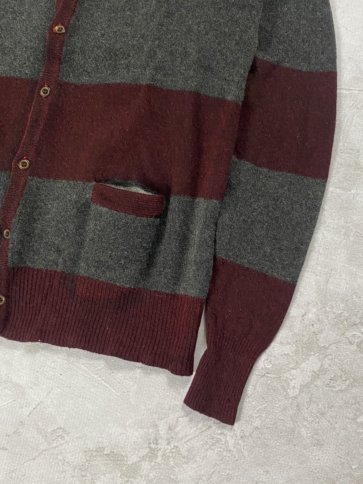 Japanese Brand × Journal Standard Journal Standard Mohair Grunge Cardigan Size US M / EU 48-50 / 2 - 4 Thumbnail