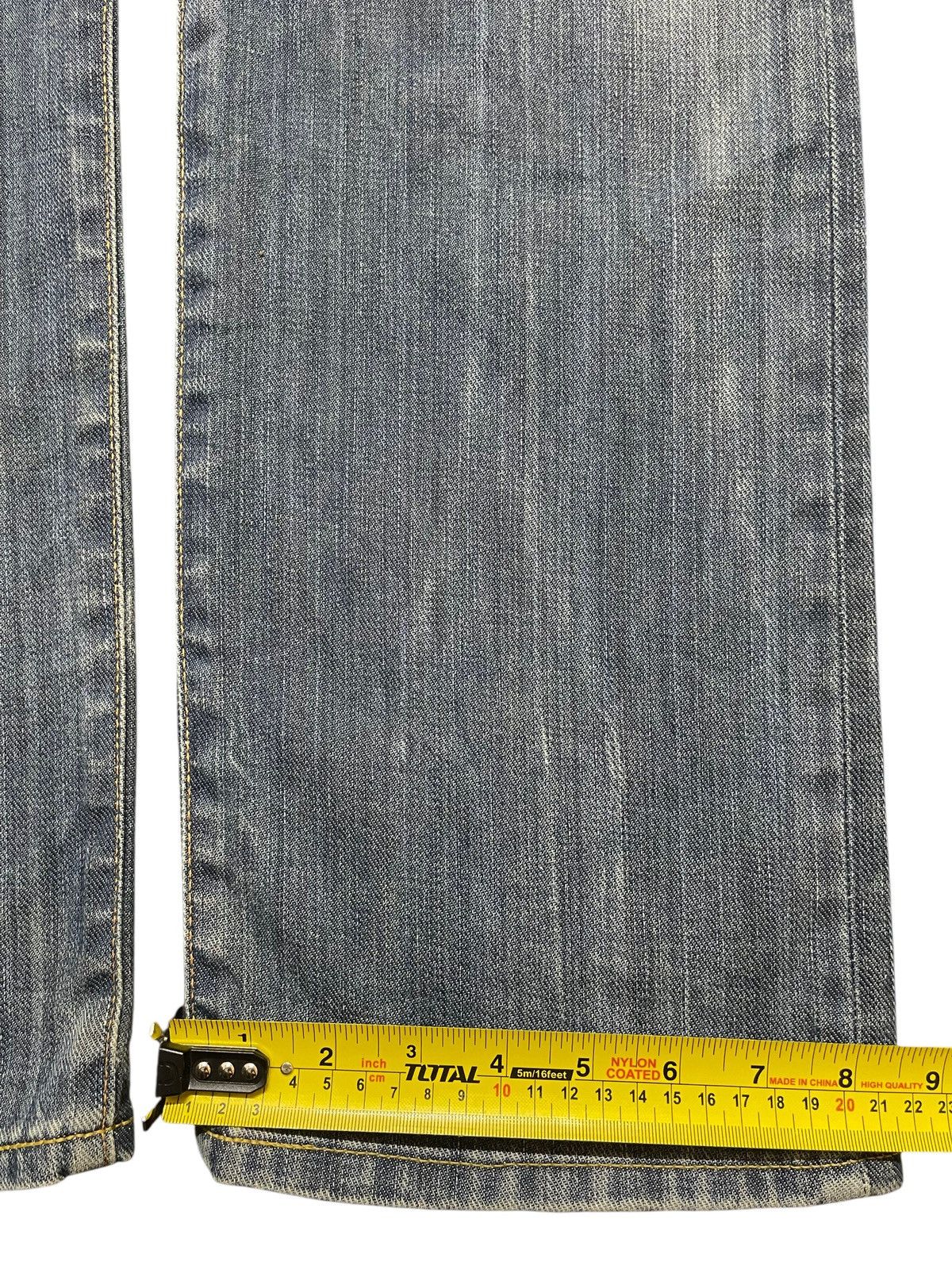 Edwin Vintage Japan Edwin 503 Faded Wash Distressed Loose Jeans Size US 33 - 17 Thumbnail
