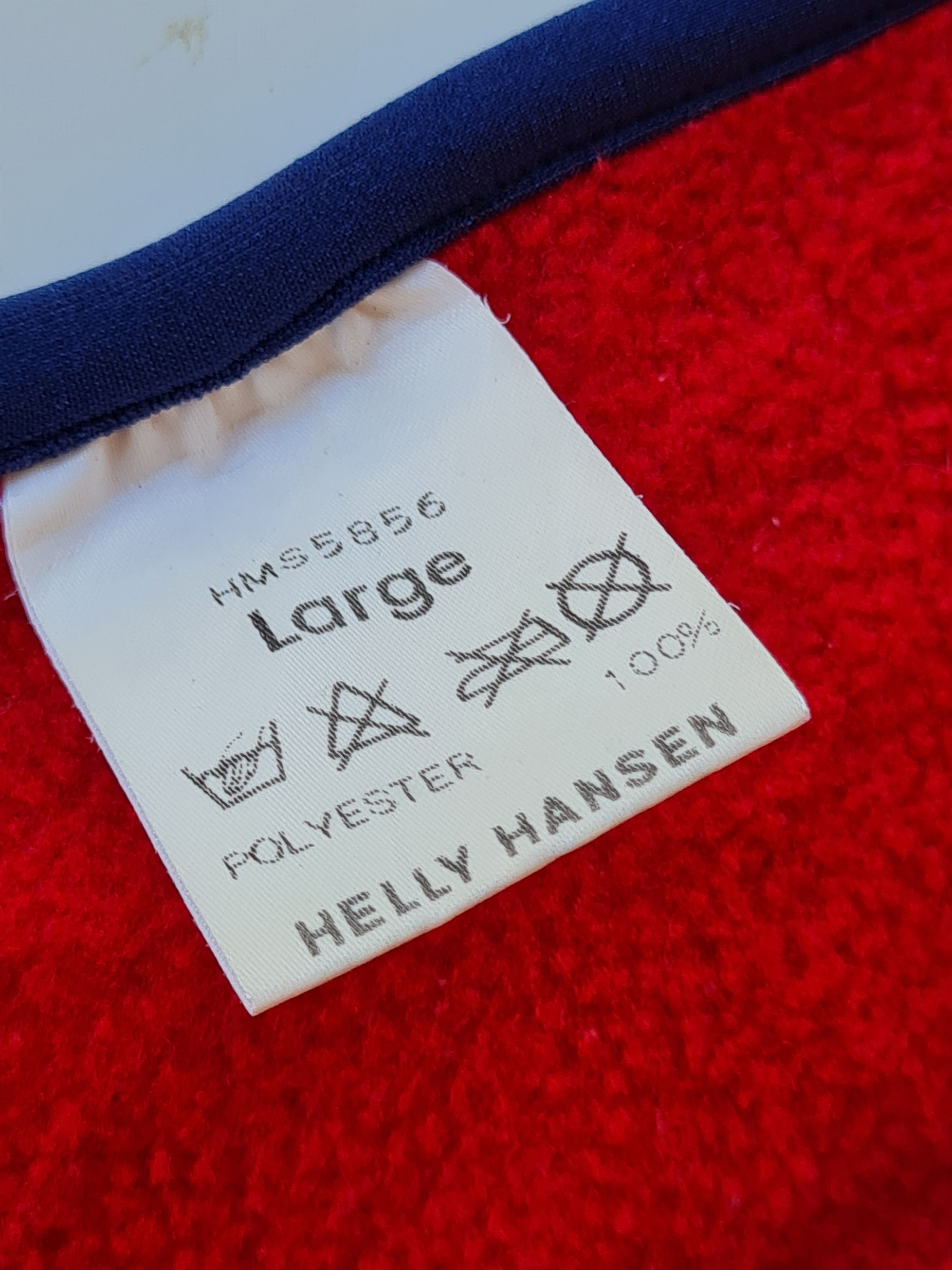 Helly Hansen × Vintage Vintage Helly Hansen Fleece Jacket Size US L / EU 52-54 / 3 - 10 Thumbnail