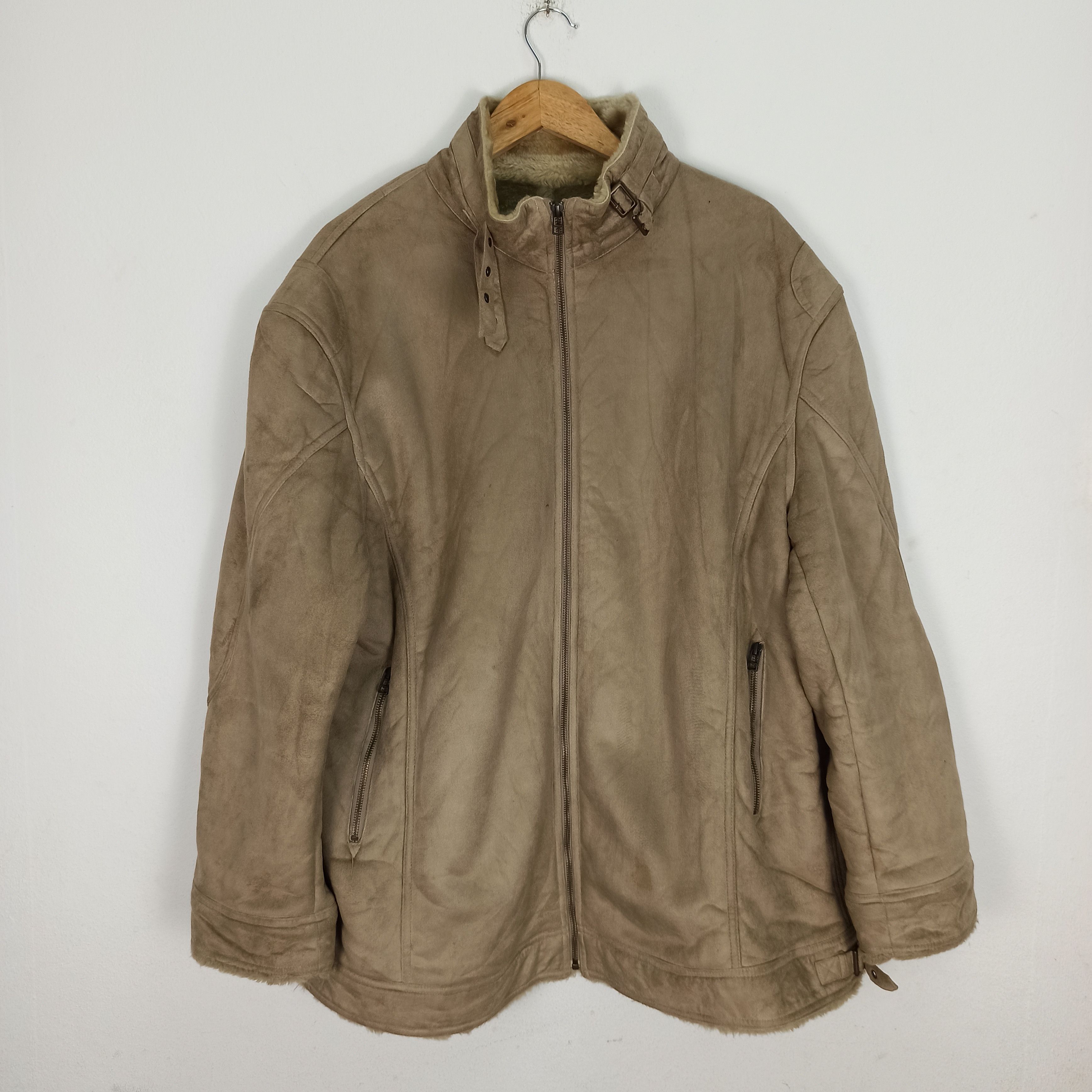 Aime Leon Dore Hooded Top Coat - Large / Silver Birch