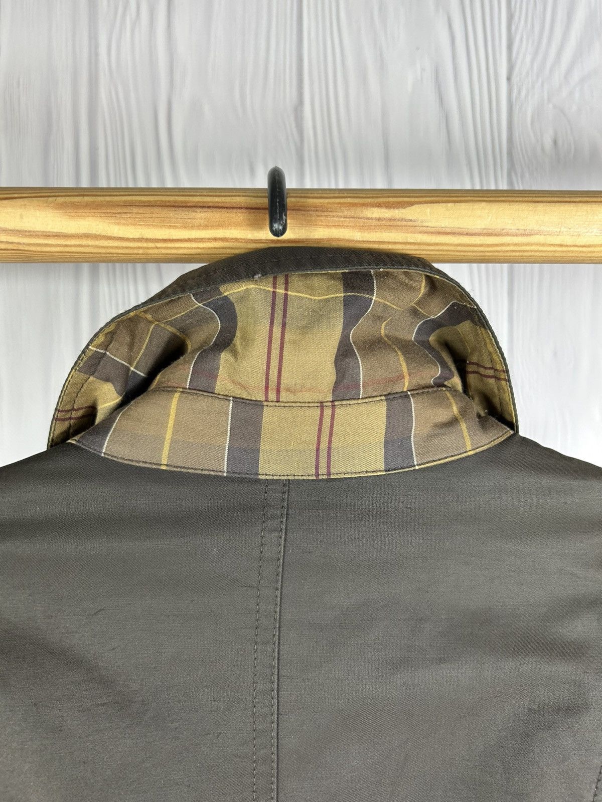 Barbour Barbour Twill Belsay Women’s Brown Waterproof Long Jacket Size XL / US 12-14 / IT 48-50 - 17 Thumbnail