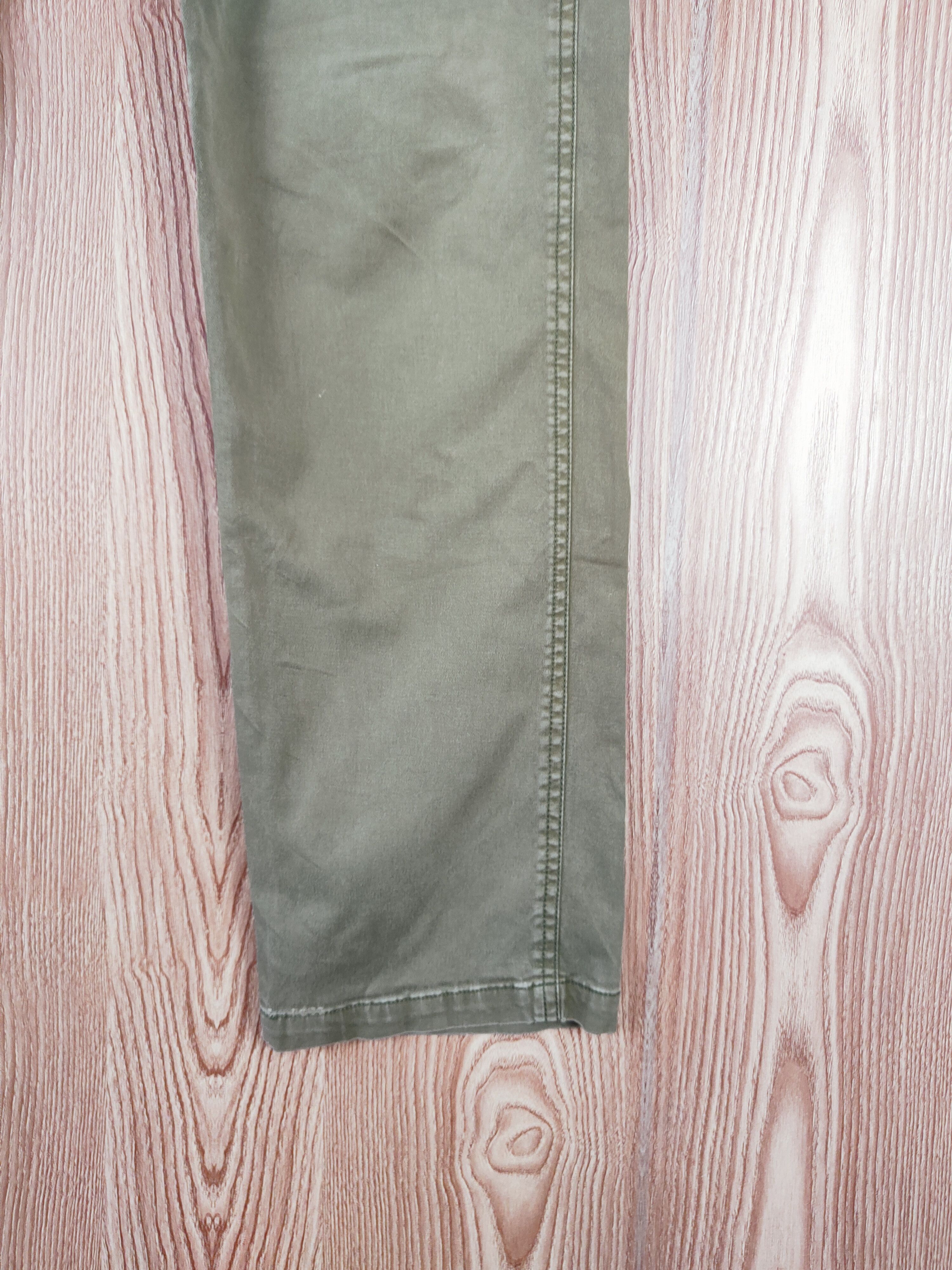 Gramicci Gramicci Green Faded Ripped Multipocket Casual Pants #W236 Size US 29 - 6 Thumbnail