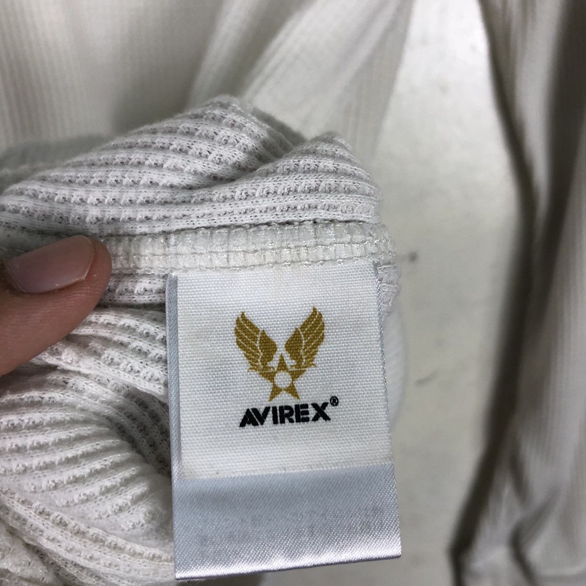 Avirex × Japanese Brand Avirex White Fit Inner Shirt Medium #A2 Size US M / EU 48-50 / 2 - 11 Thumbnail
