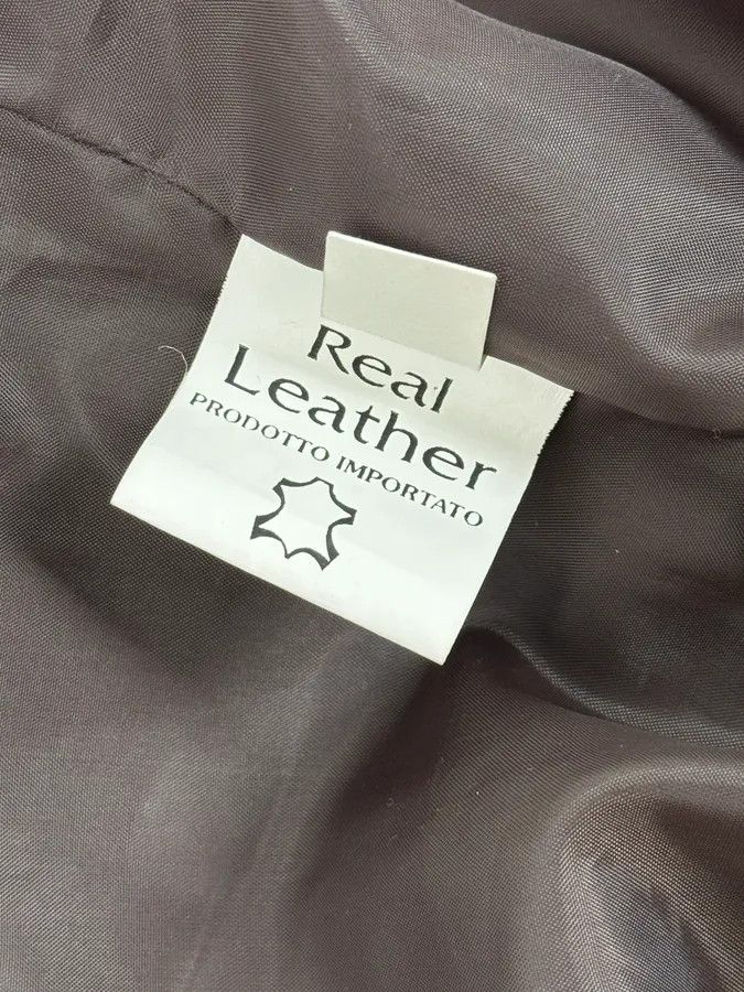 Vintage Italian Archive Brown Suede Leather Buttoned Jacket Size US L / EU 52-54 / 3 - 10 Thumbnail