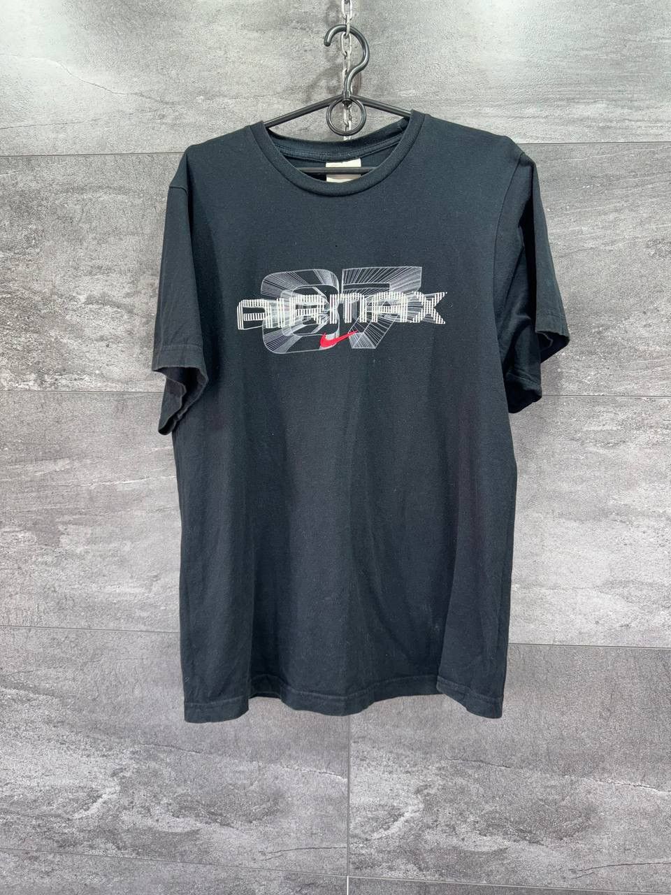 Vintage Vintage Y2K Nike Air Max 87 Centr Swoosh T-Shirt Size US M / EU 48-50 / 2 - 1 Thumbnail