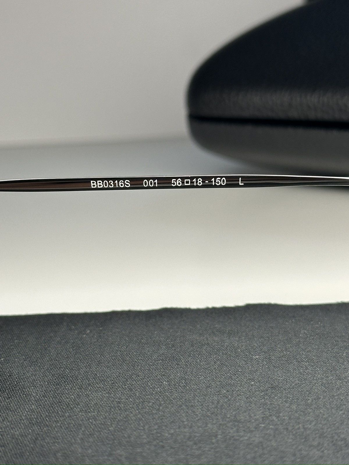 Balenciaga Balenciaga Invisible Rectangle Silver Sunglasses Size ONE SIZE - 6 Thumbnail