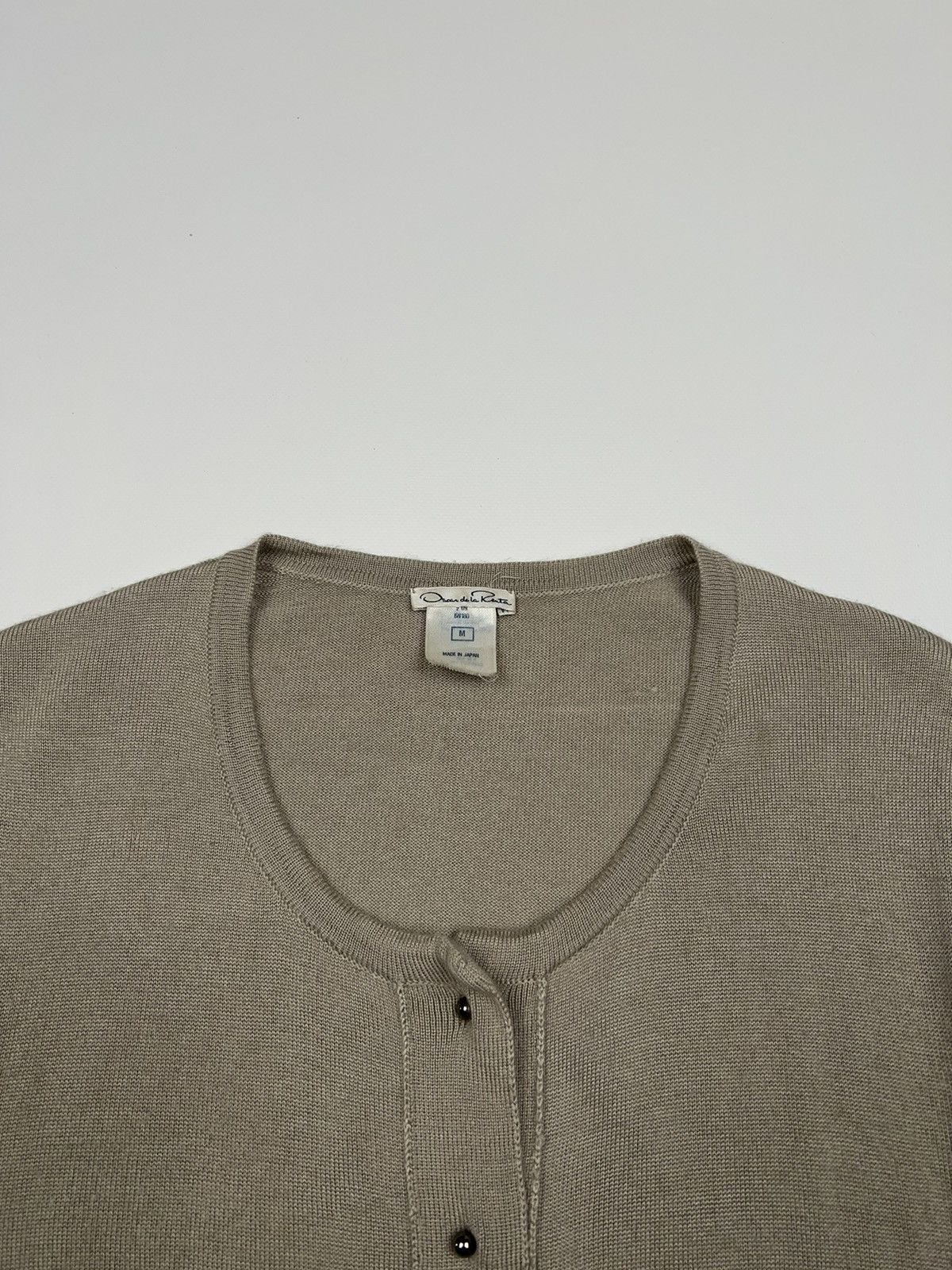 Oscar De La Renta Oscar De La Renta Cashmere Silk Sweater Cardigan Size M / US 6-8 / IT 42-44 - 6 Thumbnail