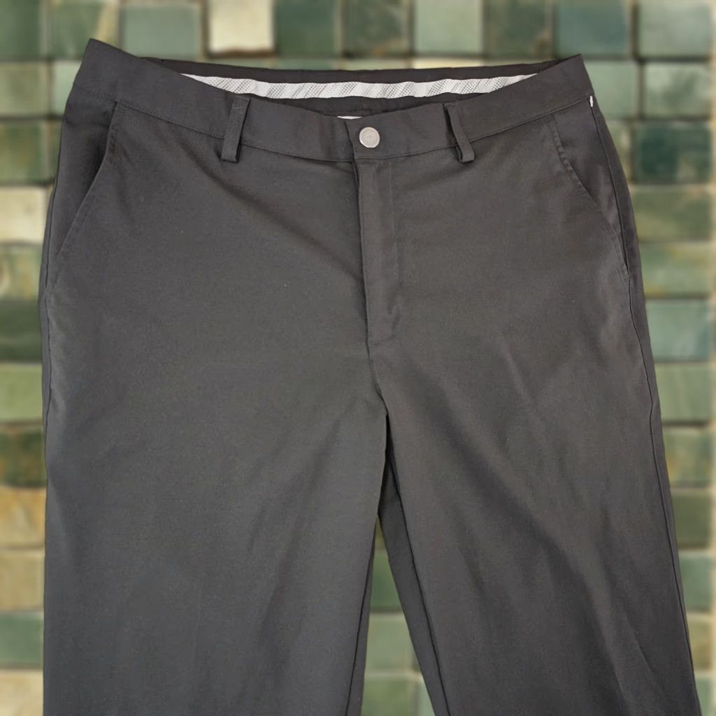 Puma PUMA Golf Pants Mens 36x34 Black Stretch Performance Trousers W36 L34 572319 Size US 36 / EU 52 - 1 Thumbnail