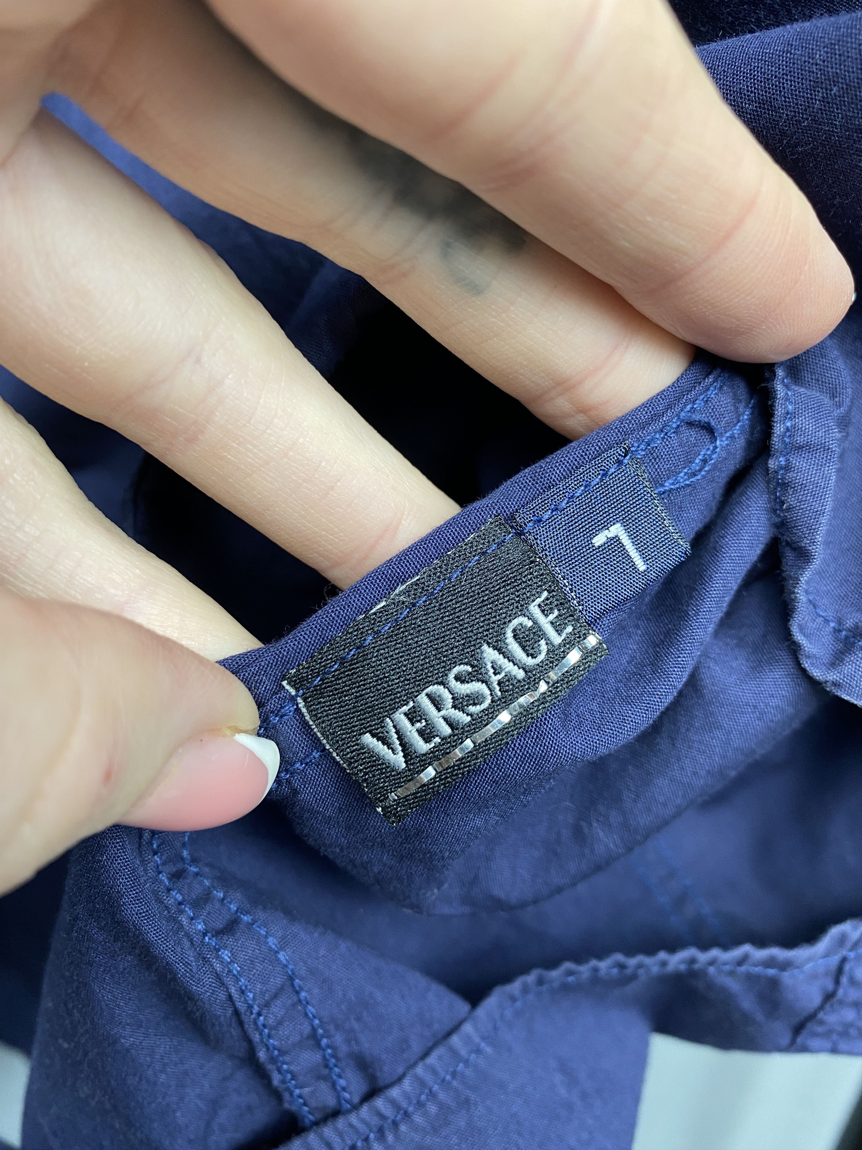 Versace Versace Sport Vintage Mens Short Sleeve Shirt Size US L / EU 52-54 / 3 - 6 Thumbnail