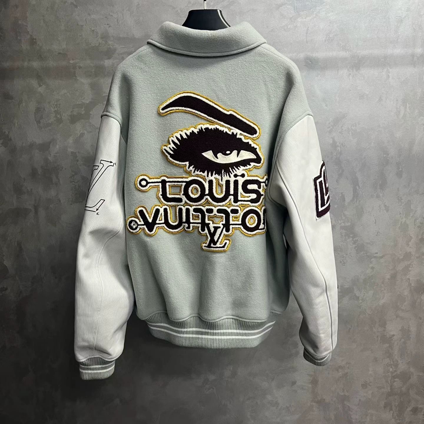 Louis Vuitton louis vuitton green devil eye baseball jacket Size US XXL / EU 58 / 5 - 5 Thumbnail