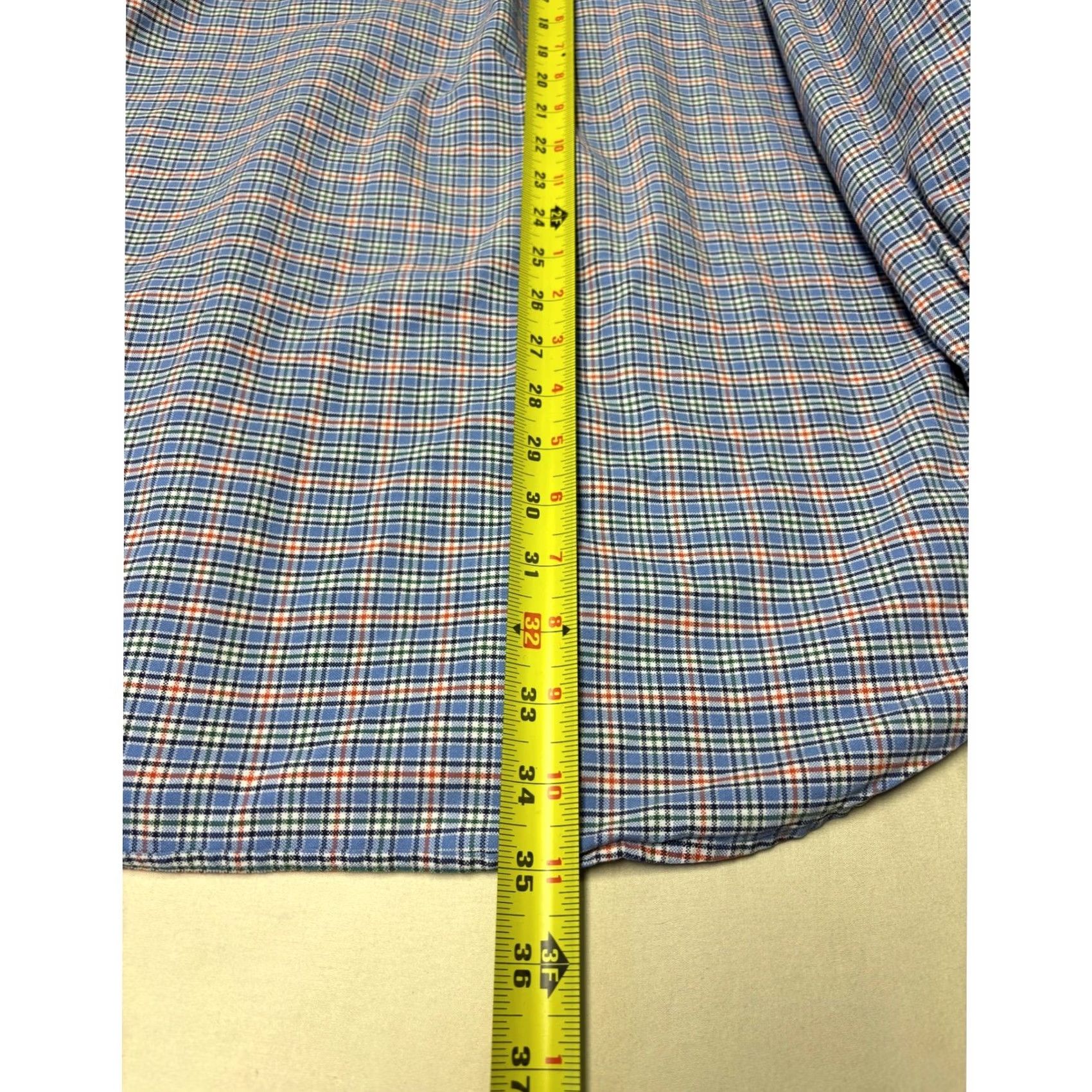 Ralph Lauren Ralph Lauren Mens 2XLT Tall Blue Plaid Button-Down Shirt Long Sleeve Cotton Pony Shirt Size US XXL / EU 58 / 5 - 7 Thumbnail