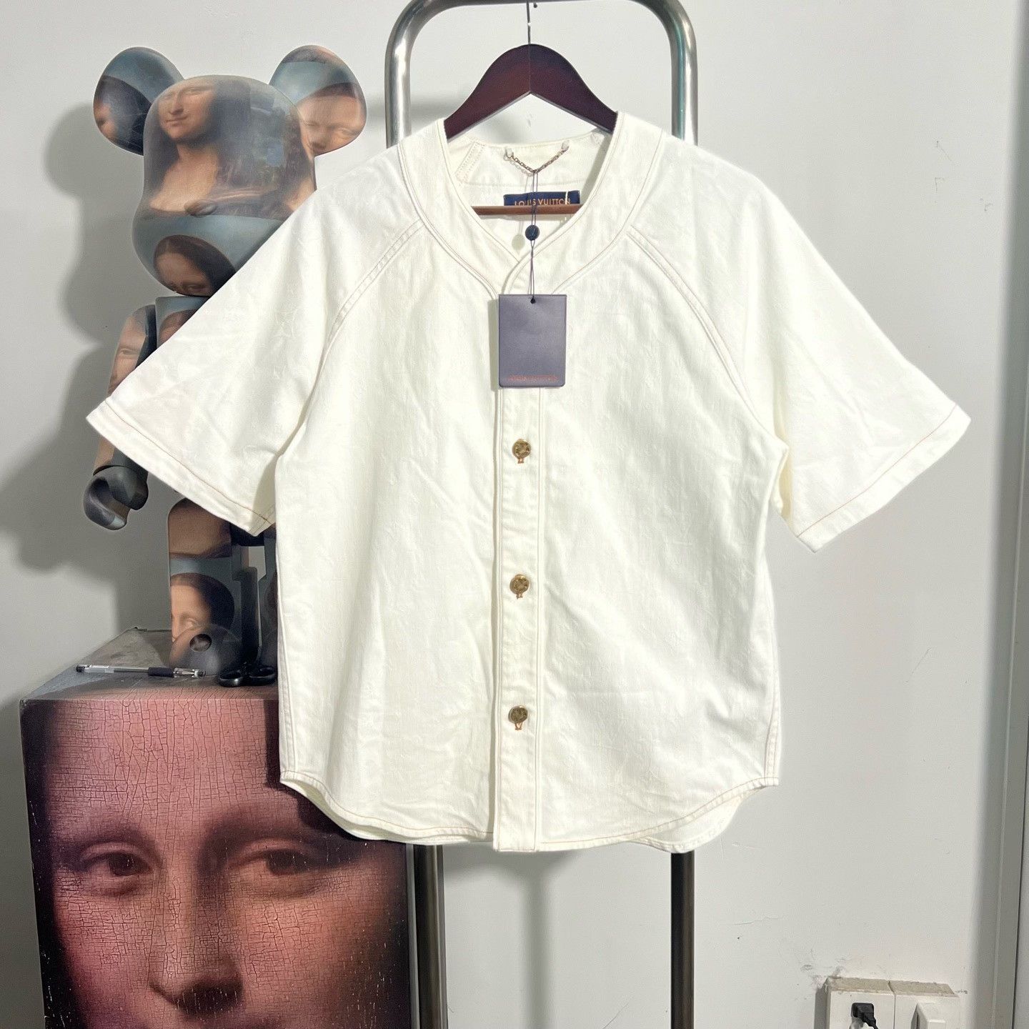 Louis Vuitton Louis Vuitton White Light Jacket m Men Size US M / EU 48-50 / 2 - 1 Thumbnail