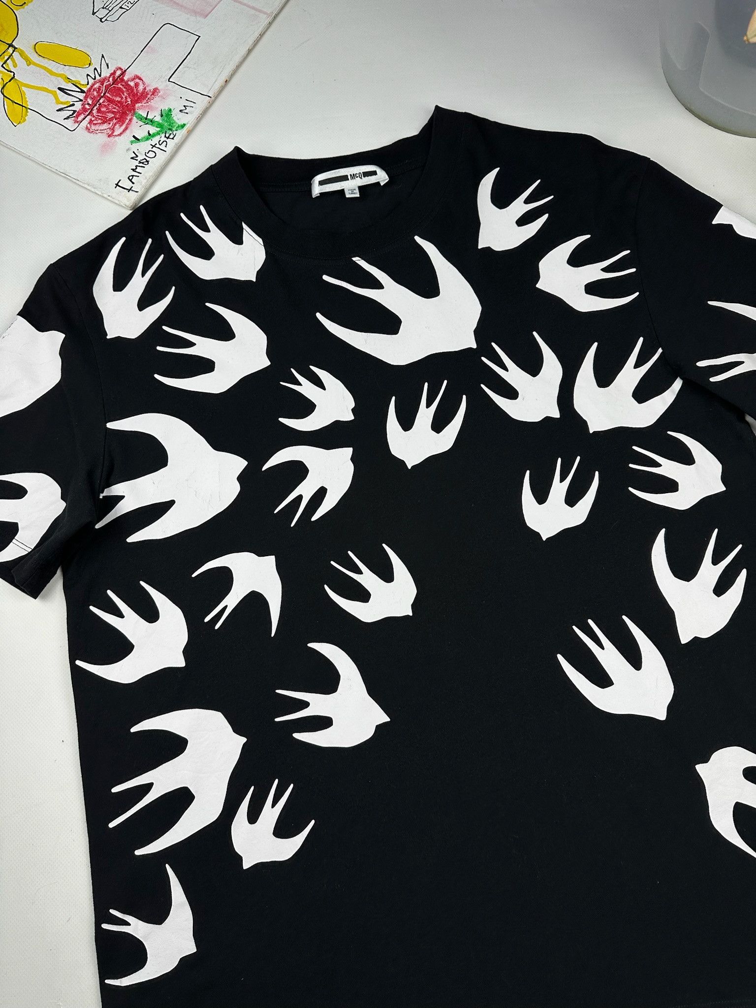 Alexander McQueen Alexander McQueen Swallow Swarm Size US L / EU 52-54 / 3 - 2 Thumbnail