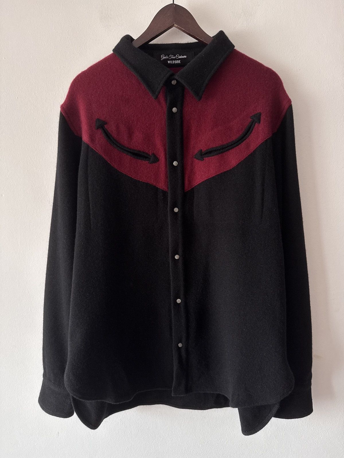 God's True Cashmere 🔥🔥 Yohji Yamamoto x God’s True Cashmere Western Shirt Size US XL / EU 56 / 4 - 2 Thumbnail