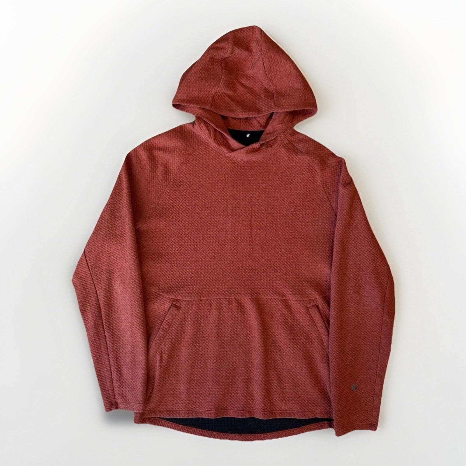 Lululemon Lululemon At Ease Hoodie Medium Orange Fleece Pullover Size US M / EU 48-50 / 2 - 1 Thumbnail