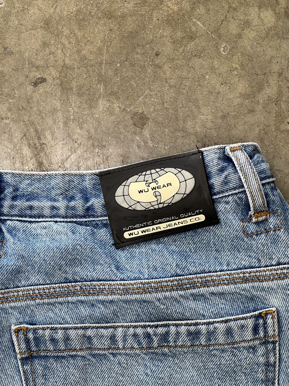 Vintage × Wu-Tang Clan Vintage Wu Tang Wu Wear Carpenter Work Jeans 36 x 32 Size US 36 / EU 52 - 8 Thumbnail