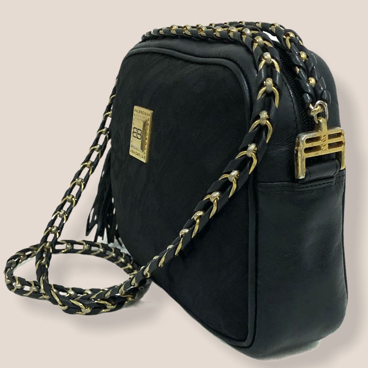 Balenciaga ‼️LASTDROP‼️AUTHENTIC BALENCIAGA BB VINTAGE CHAIN SHOULDER BAG Size ONE SIZE - 3 Thumbnail