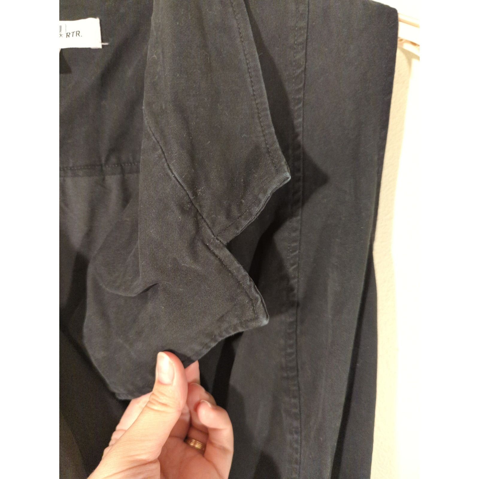 Other RTR Toccin x RTR Sz 12 Black Trench Blazer Wrap Mini Dress Size XL / US 12-14 / IT 48-50 - 6 Thumbnail