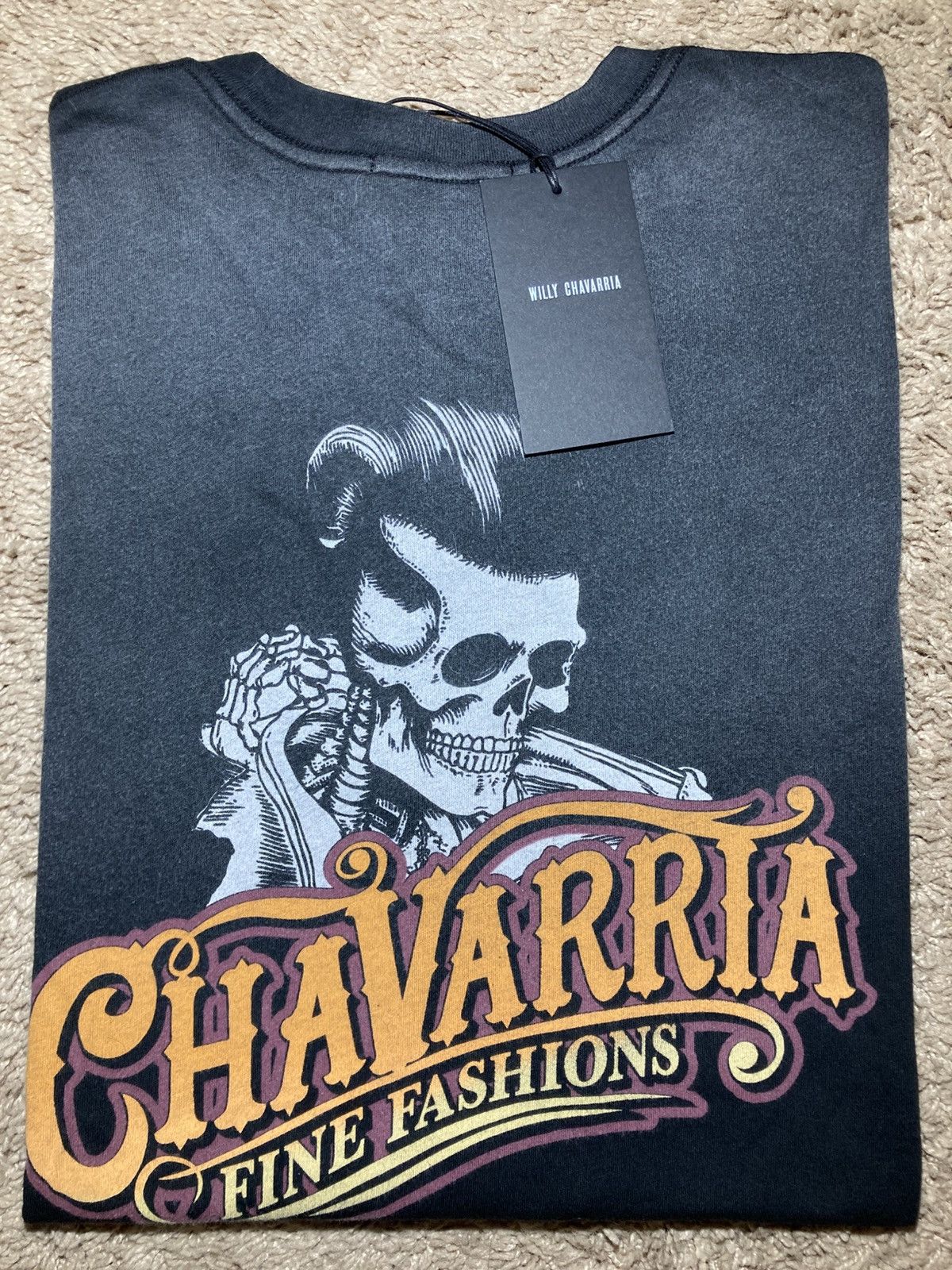 New AW25 Willy Chavarria Pomade Easy Talavera Skull 2025