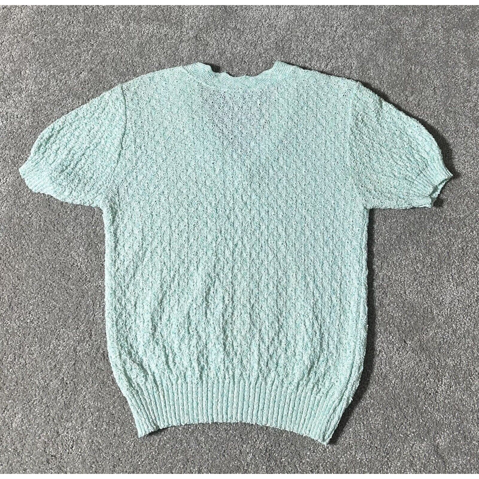 Other Vintage 80s Popcorn Sweater Women S Soft Girl Mermaid Size S / US 4 / IT 40 - 2 Thumbnail