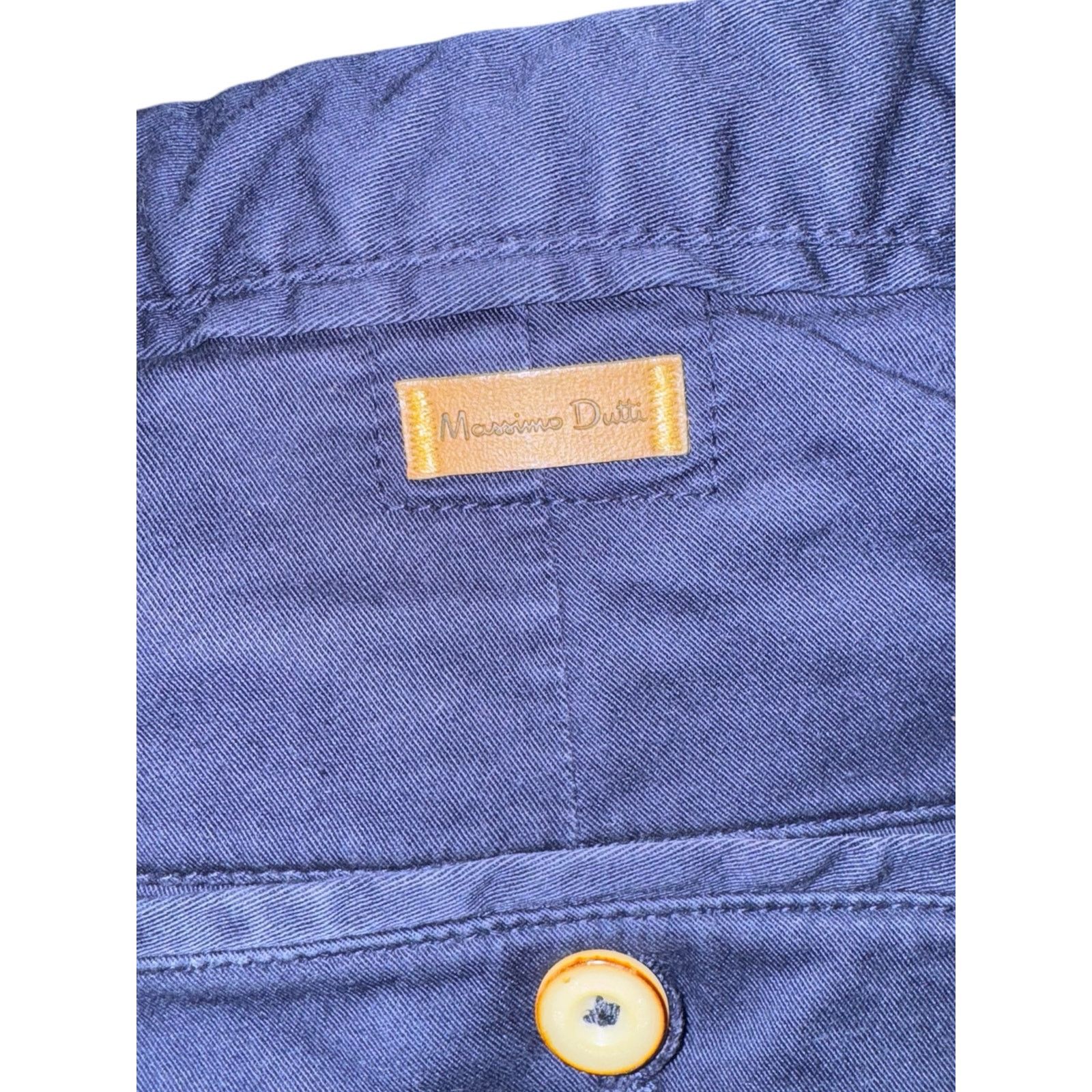 Massimo Dutti Massimo Dutti Men’s US 31 Navy Blue Slim Fit Chino Pants Size US 31 - 6 Thumbnail