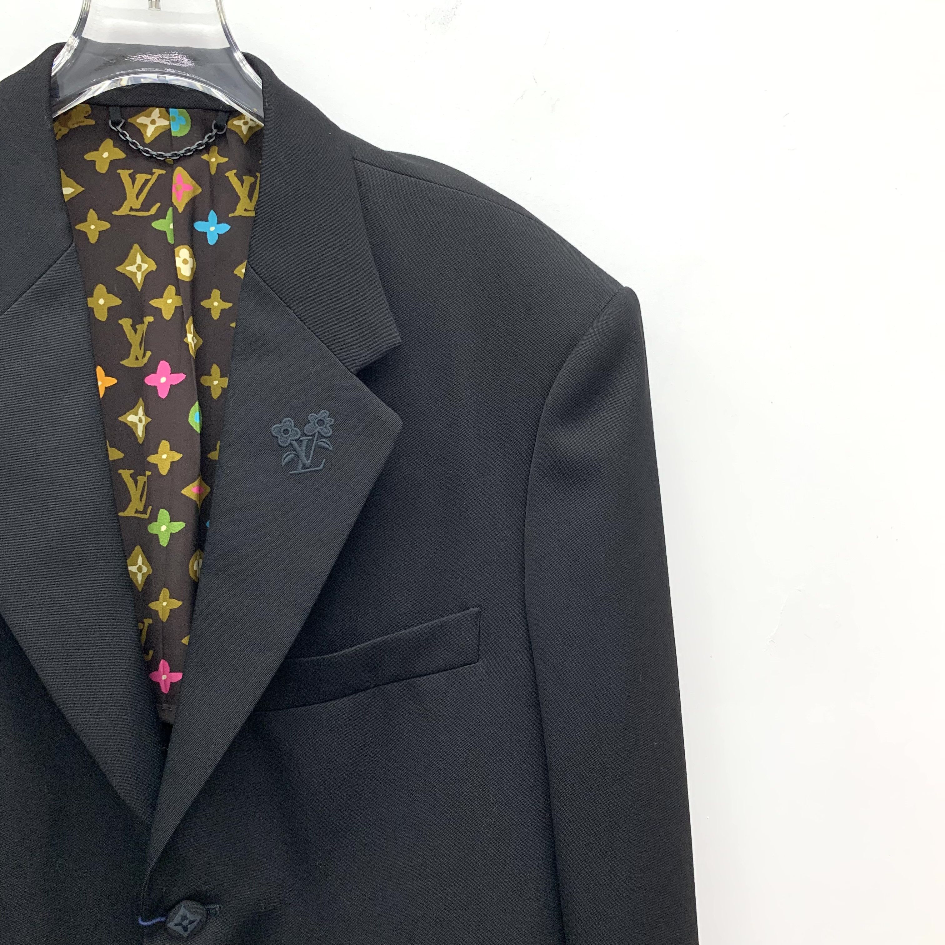 Louis Vuitton Louis Vuitton x Tyler Monogram Blazer Black (L) Size 50L - 3 Thumbnail