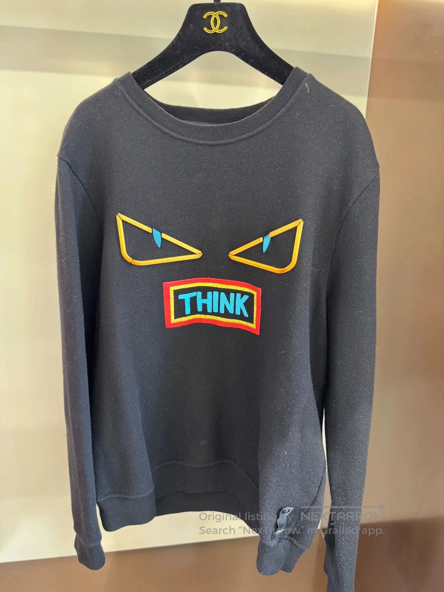 Fendi FENDI Men's Round Neck Sweatshirt. Size US L / EU 52-54 / 3 - 1 Thumbnail