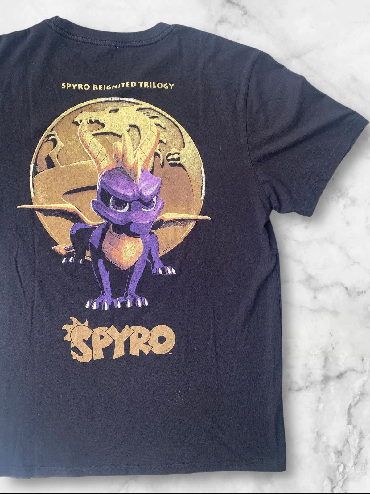 Vintage Spyro: Reignited Trilogy Graphic Tee Official Game Merch Size US L / EU 52-54 / 3 - 1 Thumbnail