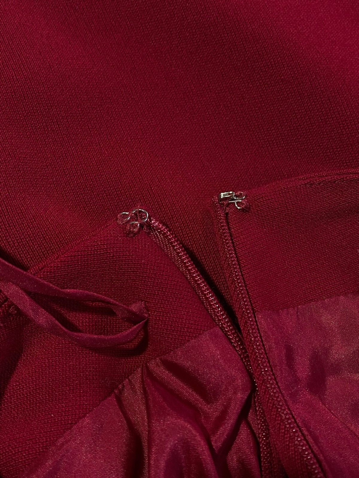 Ralph Lauren × Ralph Lauren Purple Label × Vintage Vintage Ralph Lauren Collection Purple Label Hot Red Skirt Size 30" / US 8 / IT 44 - 14 Thumbnail