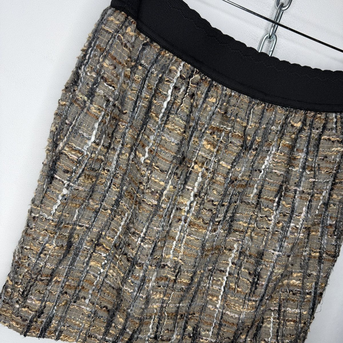 Dolce & Gabbana Dolce & Gabbana D&G Mini Skirt Wool Tweed Avant Garde Y2K Size 27" / US 4 / IT 40 - 3 Thumbnail