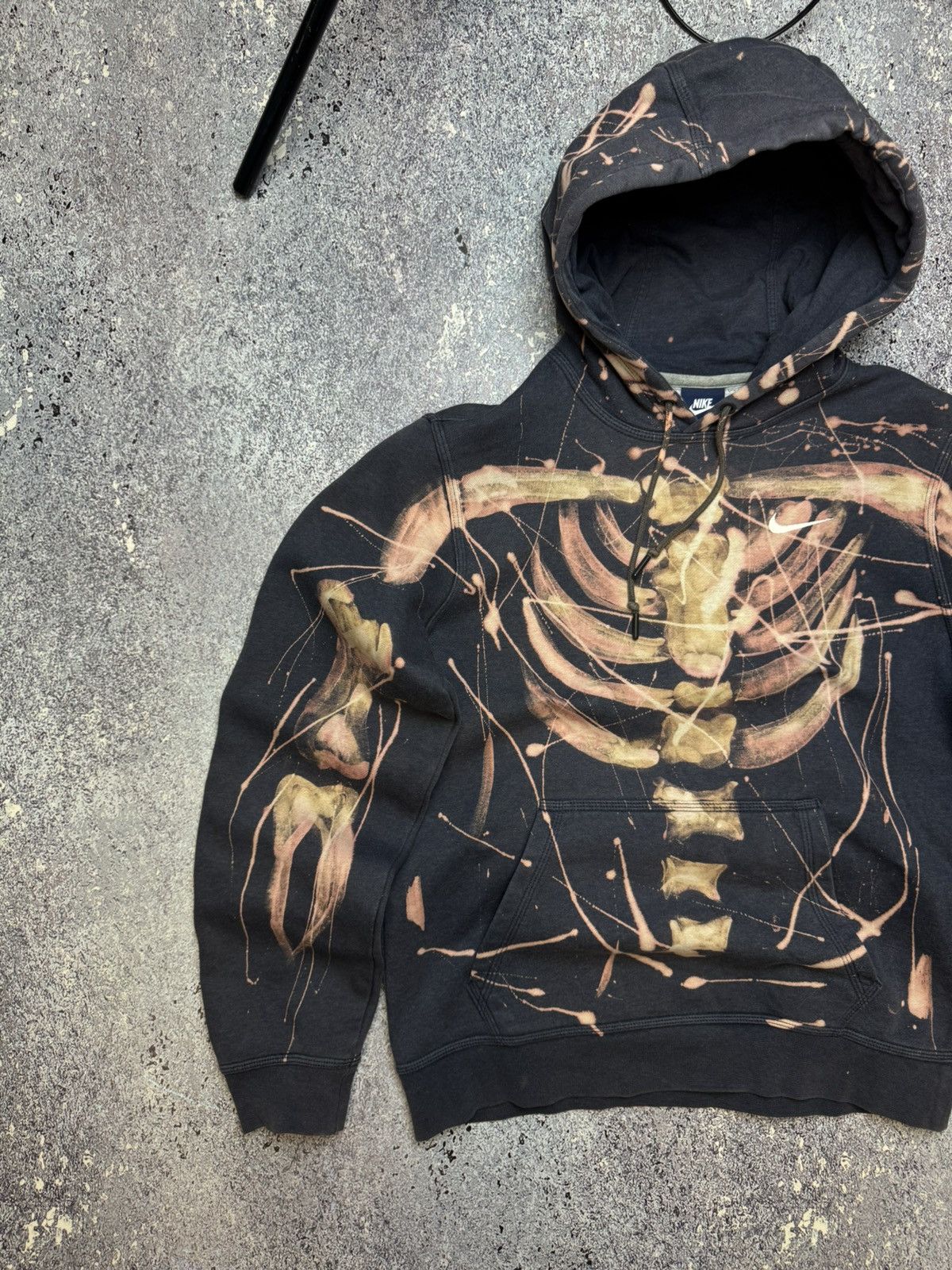 Nike CRAZY CUSTOM NIKE SKELETON HOODIE Size US S / EU 44-46 / 1 - 3 Thumbnail