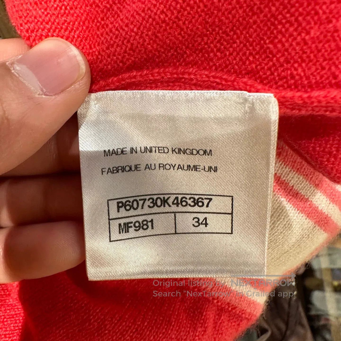 Chanel Chanel Cashmere Skirt with CHANEL Lettering. Size 33" - 4 Thumbnail