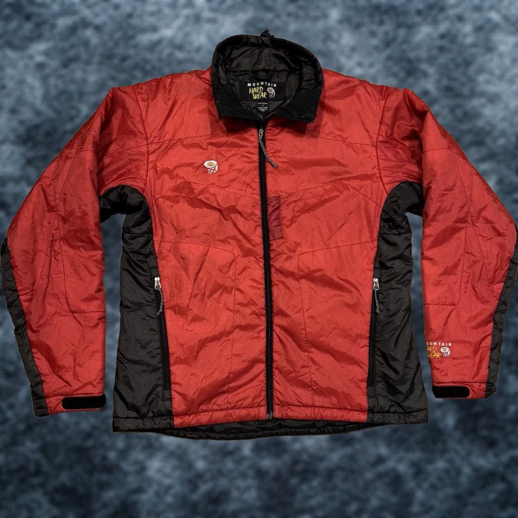 Mountain Hardwear Mountain Hardwear Primaloft Jacket Men’s L Red Full Zip Pockets Insulated Nylon Shell Size US L / EU 52-54 / 3 - 1 Thumbnail