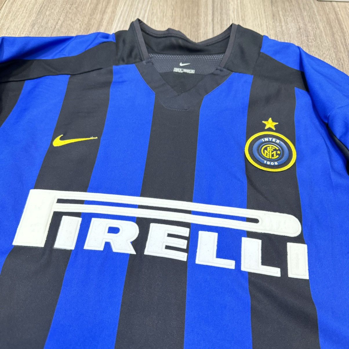 Nike Inter milan 02/03 player issue home shirt #19 Batistuta Size US M / EU 48-50 / 2 - 3 Thumbnail