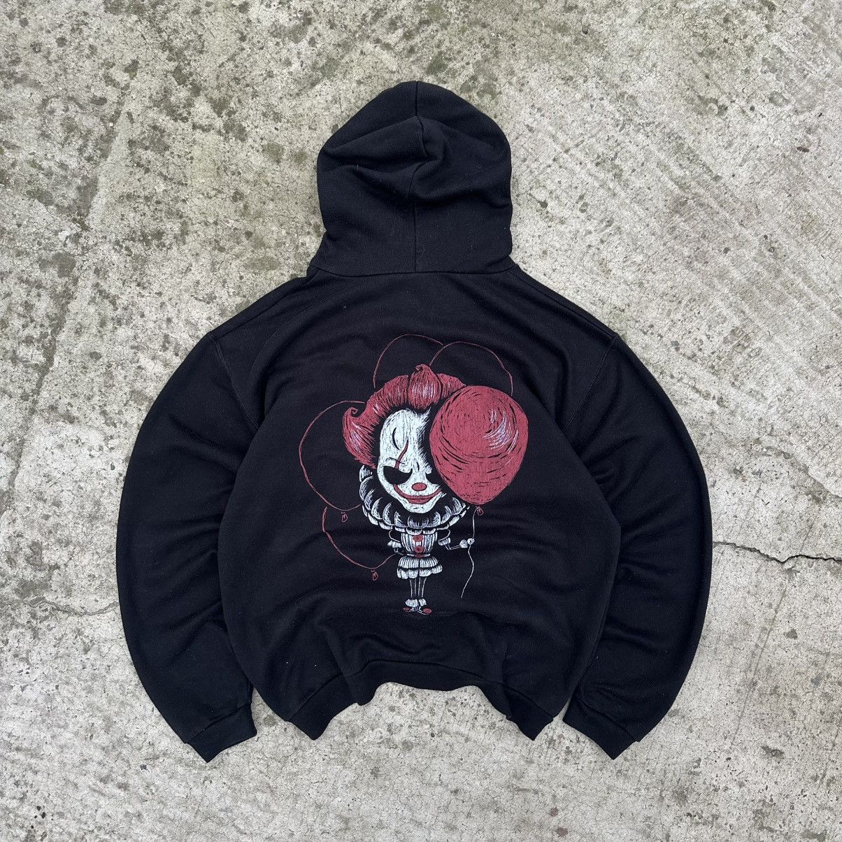 Japanese Brand Vintage IT Pennywise Zip Hoodie Big Logo Band Y2K 00s USA Size US M / EU 48-50 / 2 - 1 Thumbnail