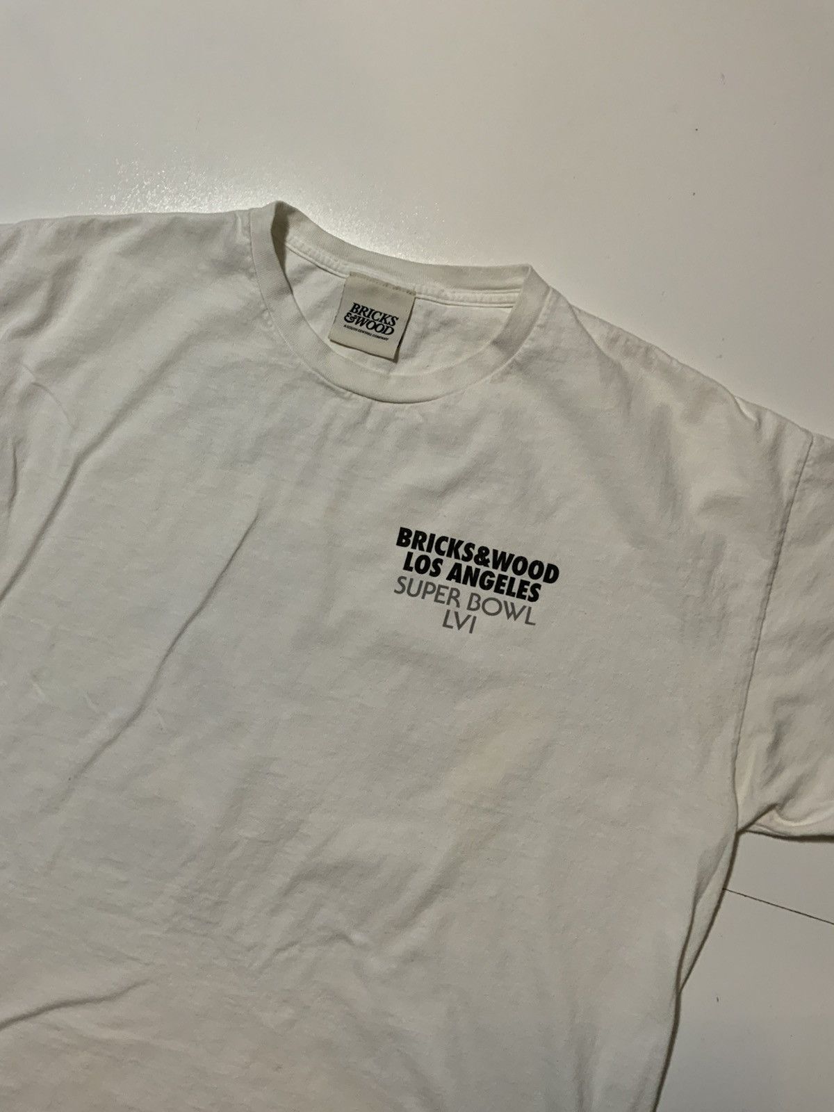 Other Bricks & Wood Los Angeles Super Bowl LVI Football T-Shirt Size US XXL / EU 58 / 5 - 3 Thumbnail