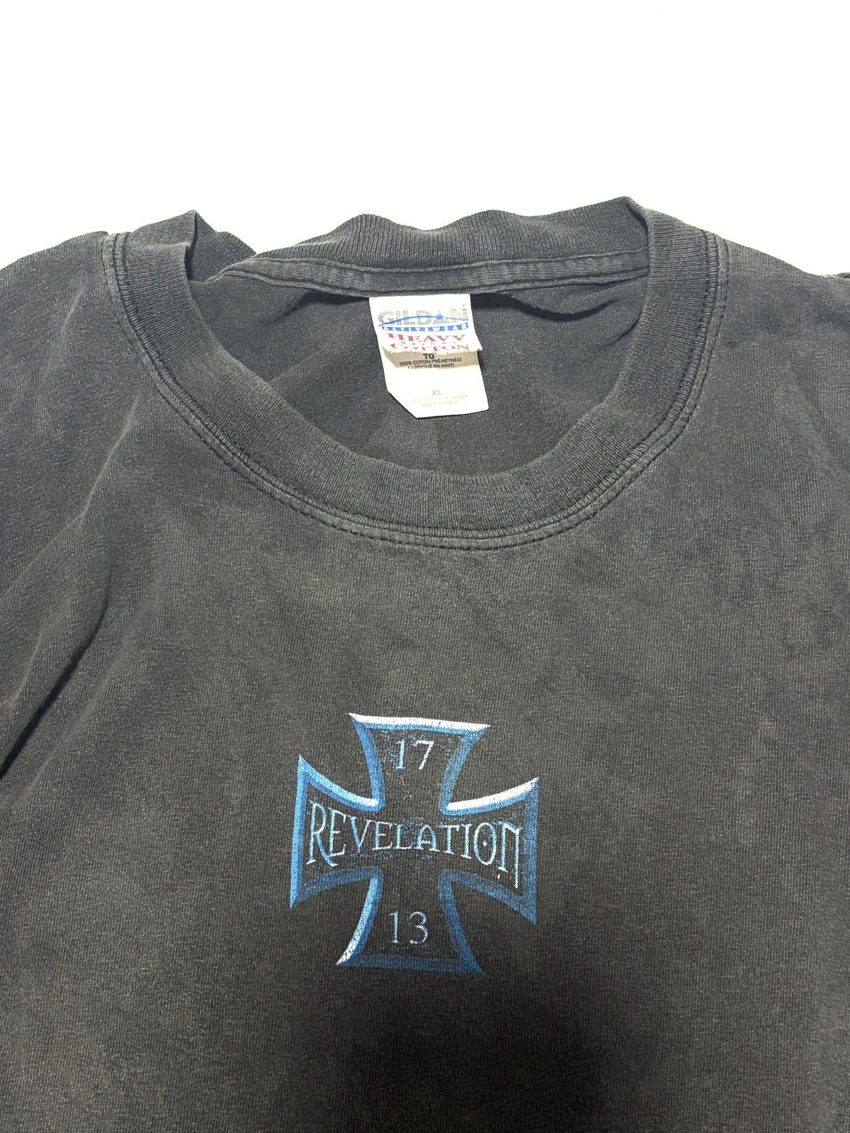 Vintage Vintage Jesus Tee Revelation 17:13 with westchoppers cross Size US XL / EU 56 / 4 - 4 Thumbnail