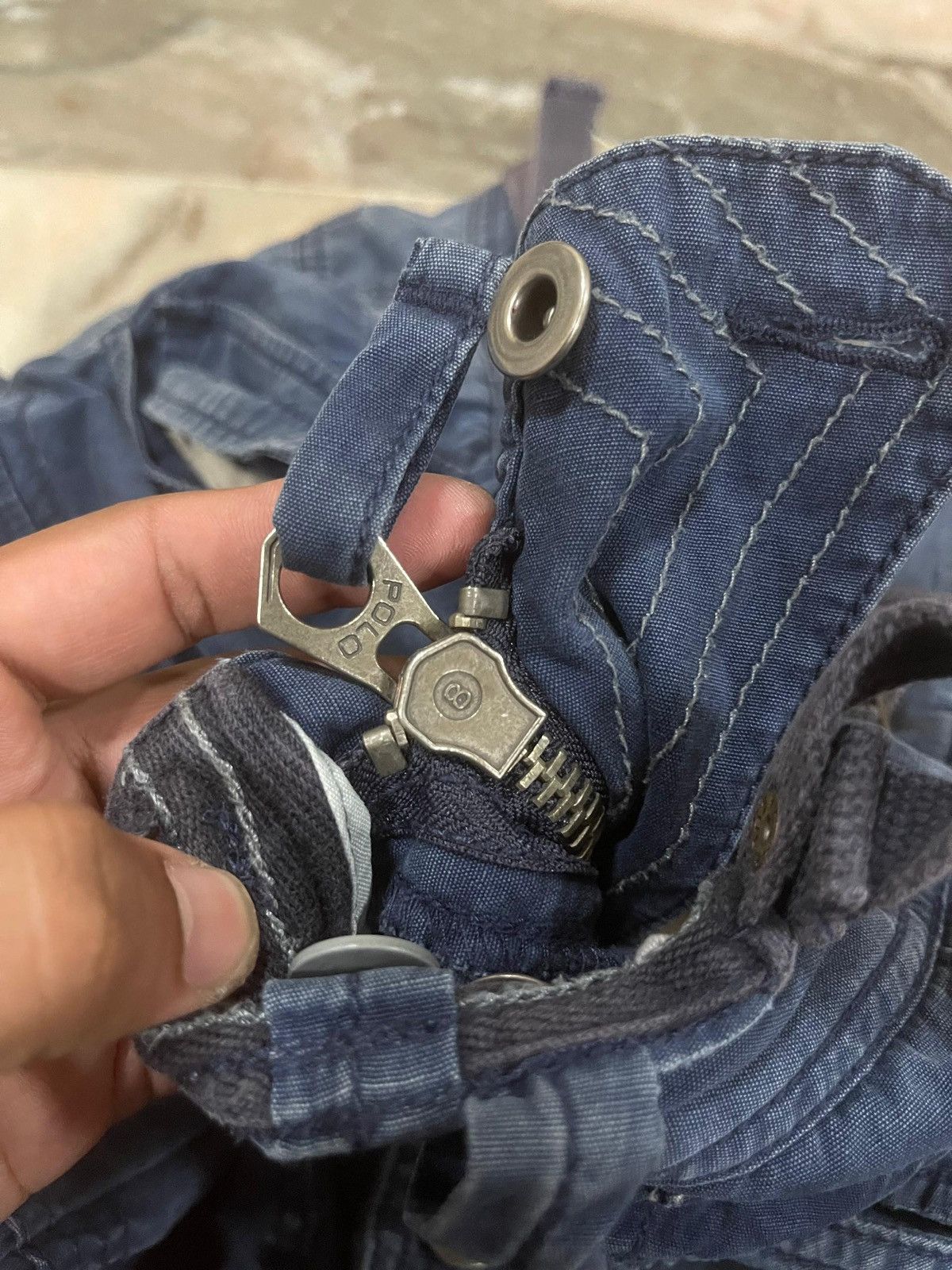 Polo Ralph Lauren Polo Ralph Lauren Faded Bondage Utility Pocket Cargo Pants Size US 33 - 20 Thumbnail