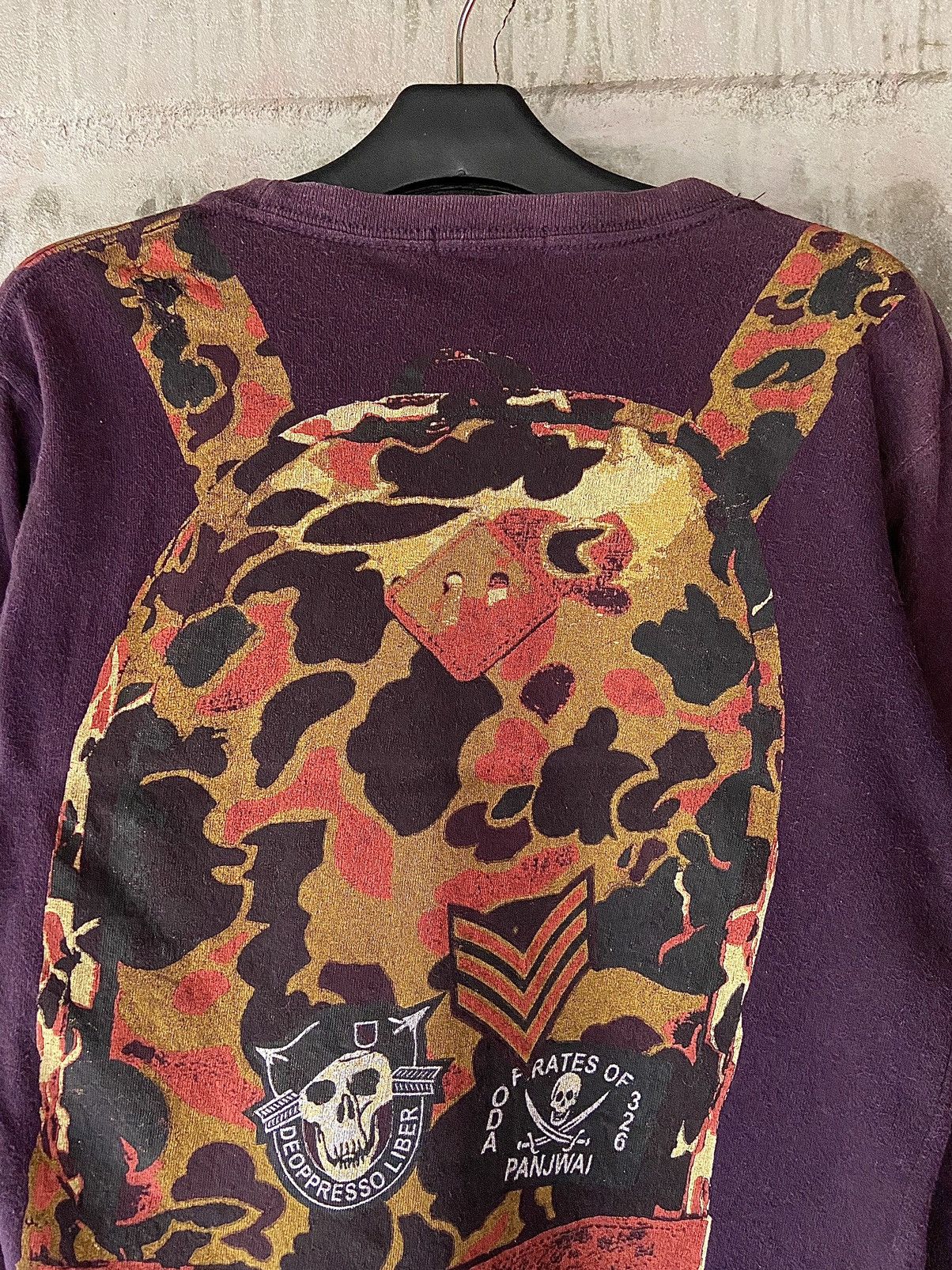 Hysteric Glamour × If Six Was Nine × Japanese Brand JAPANESE ARMY BACKPACK DESIGN SUN FADED LONG SLEEVE Size US M / EU 48-50 / 2 - 4 Thumbnail