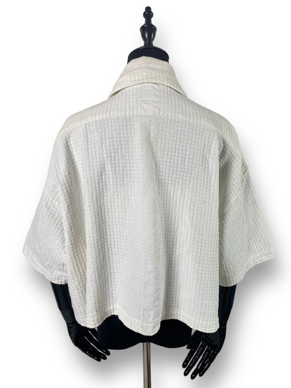 Comme des Garcons × Rei Kawakubo Unreleased SAMPLE CDG France Cropped Jacket Vintage Size M / US 6-8 / IT 42-44 - 3 Thumbnail