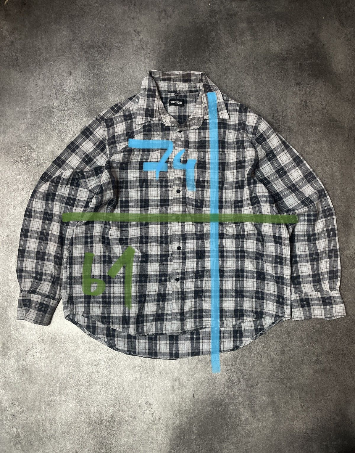Flannel Vintage Y2K Flannel Shirt Boxy Fit Thick Rare Size US XL / EU 56 / 4 - 11 Thumbnail