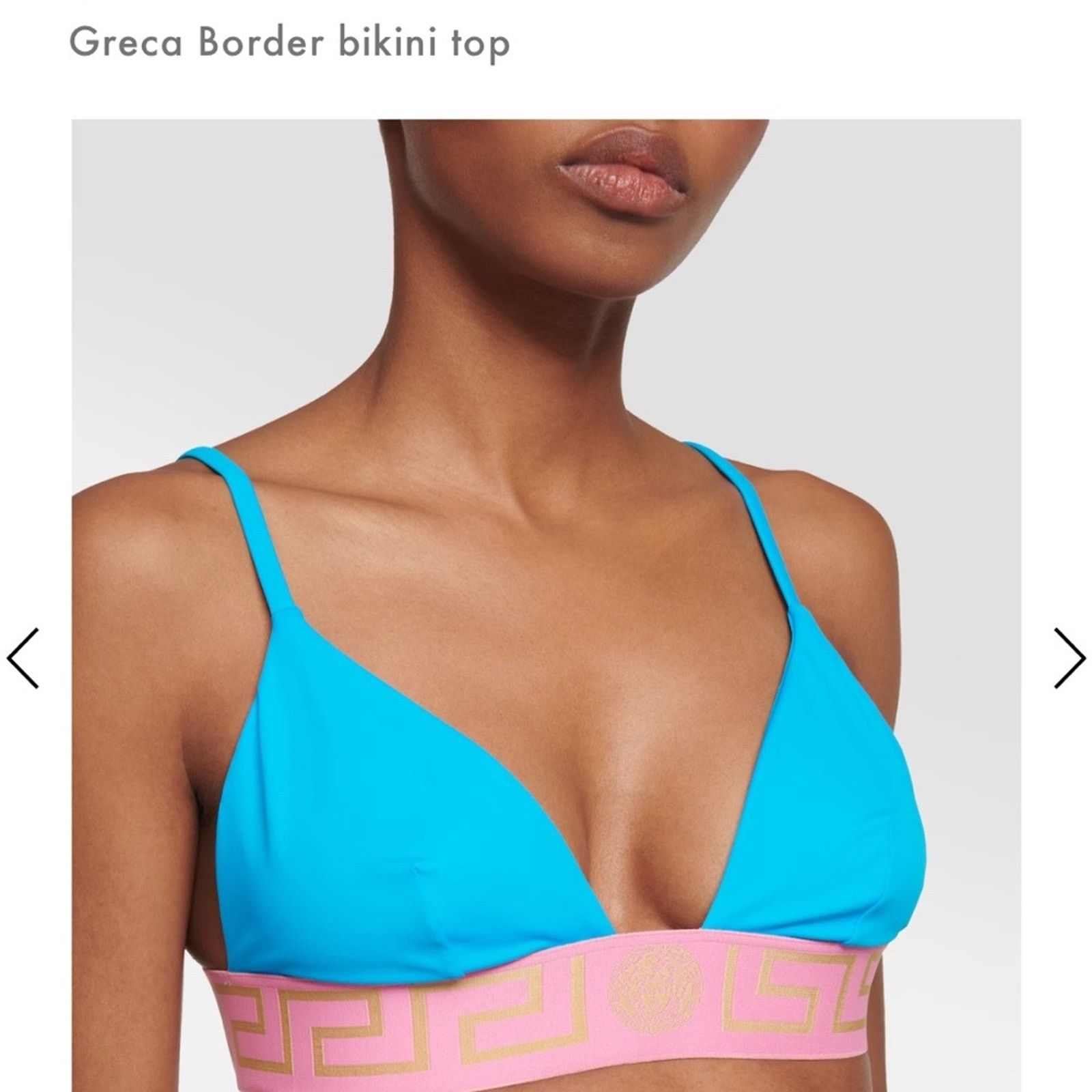 Versace NWT Versace Greco SET blue & pink bikini swim - both size 5 Size 34" / US 12 / IT 48 - 4 Thumbnail